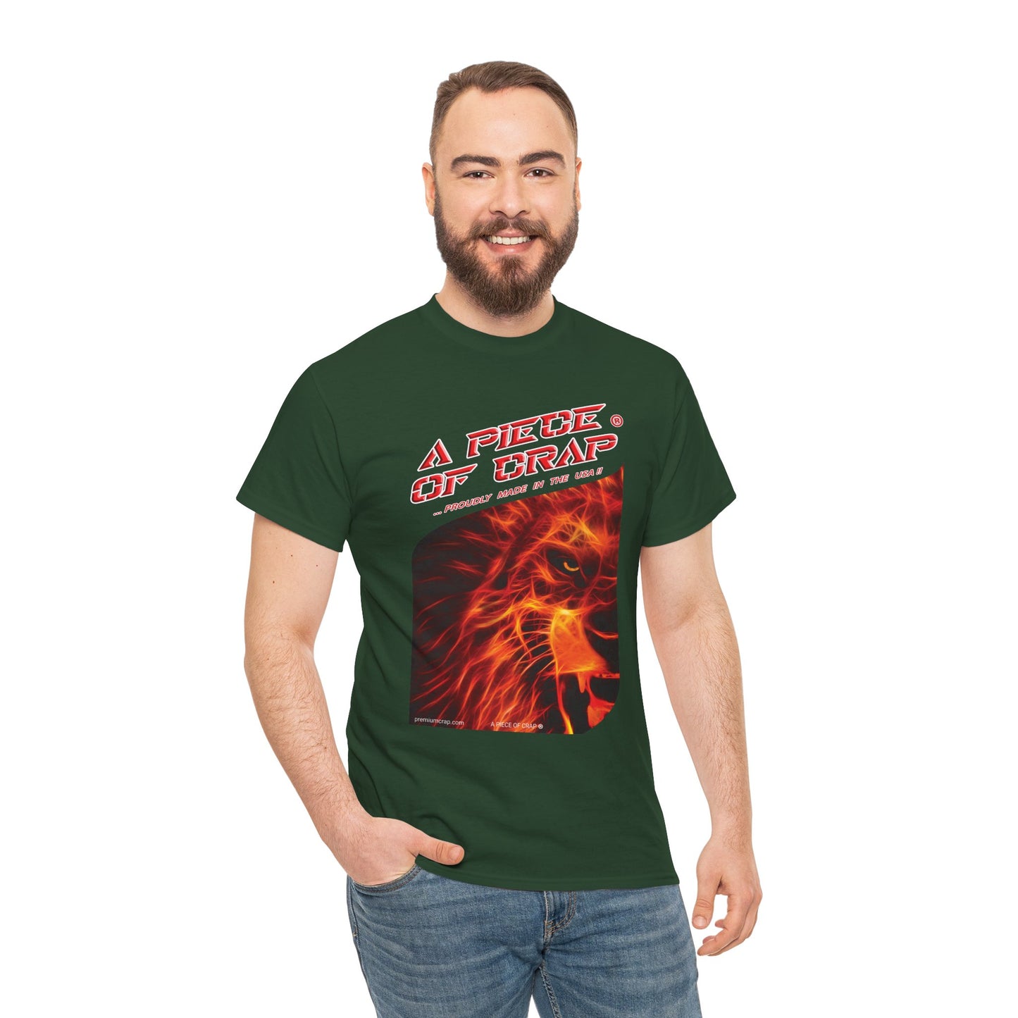 A Piece of Crap Men's Heavy Cotton Tee
