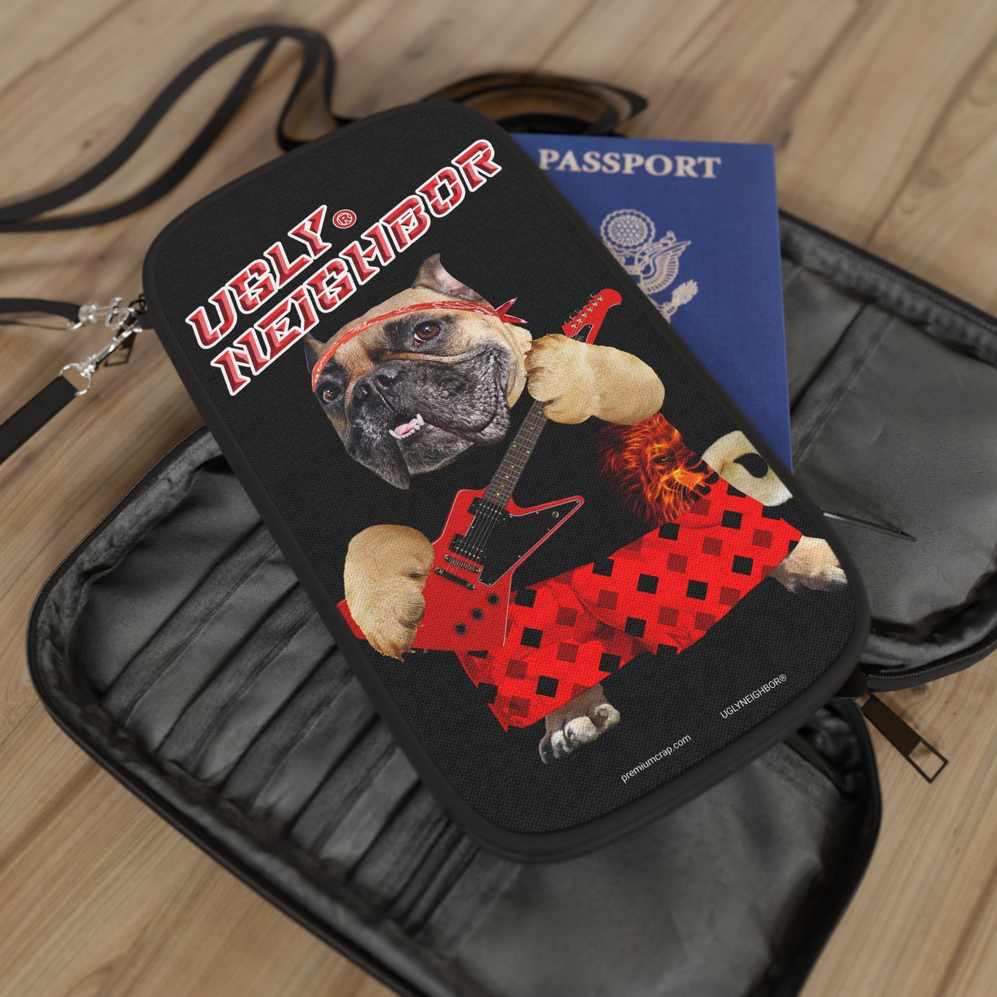 Ugly Neighbor II Passport Wallet
