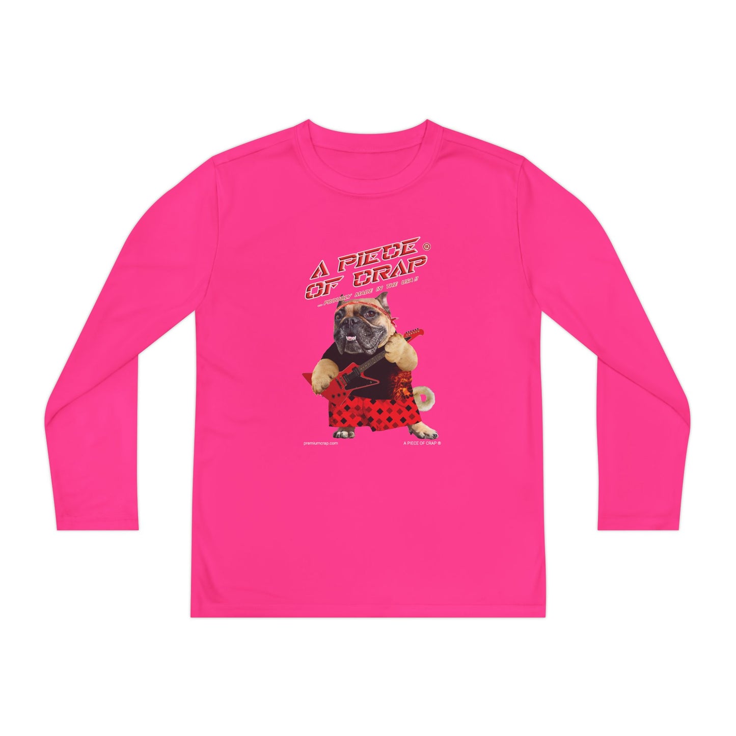 A Piece Of Crap II Youth Long Sleeve Competitor Tee