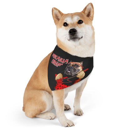 Premium Crap III Pet Bandana Collar