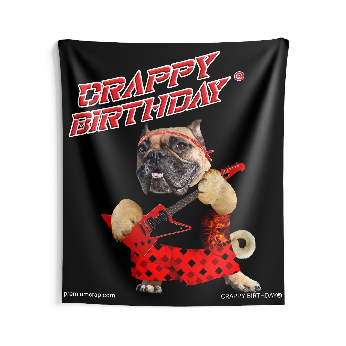 Crappy Birthday II Indoor Wall Tapestries