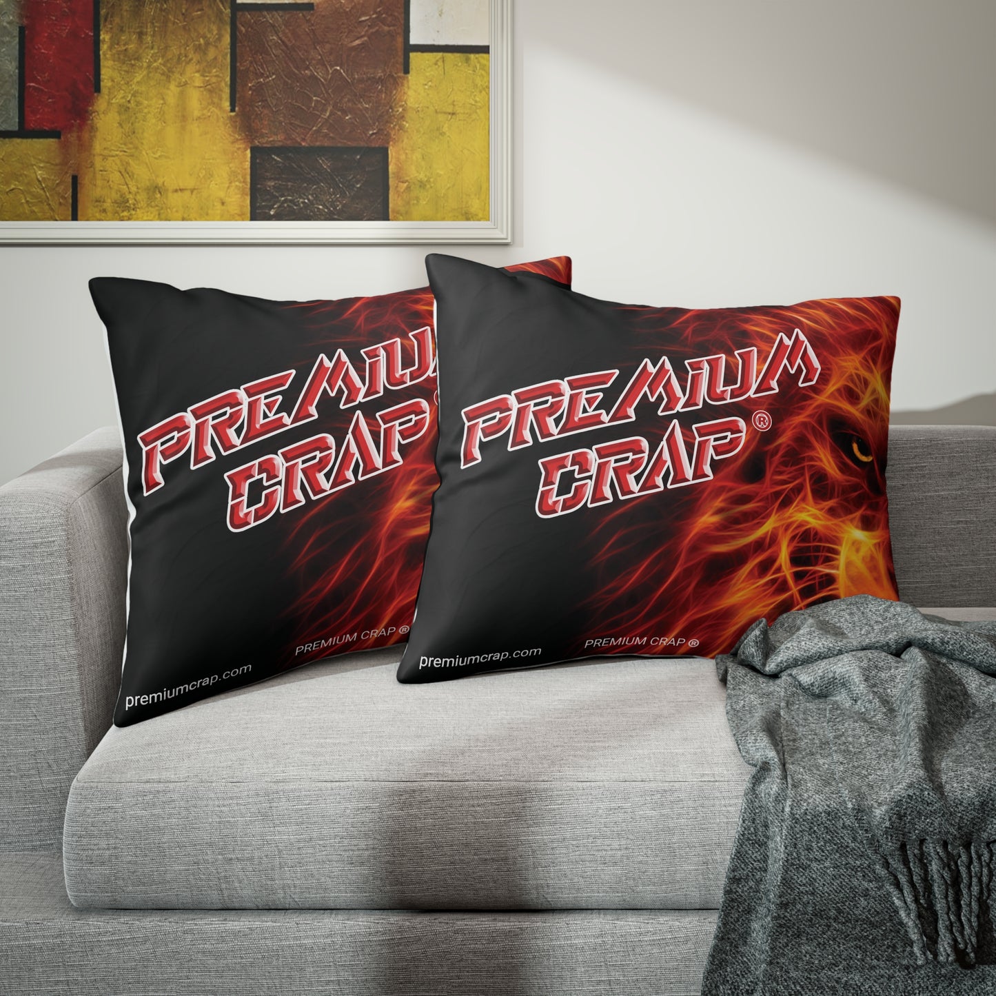 Premium Crap Sham Pillow