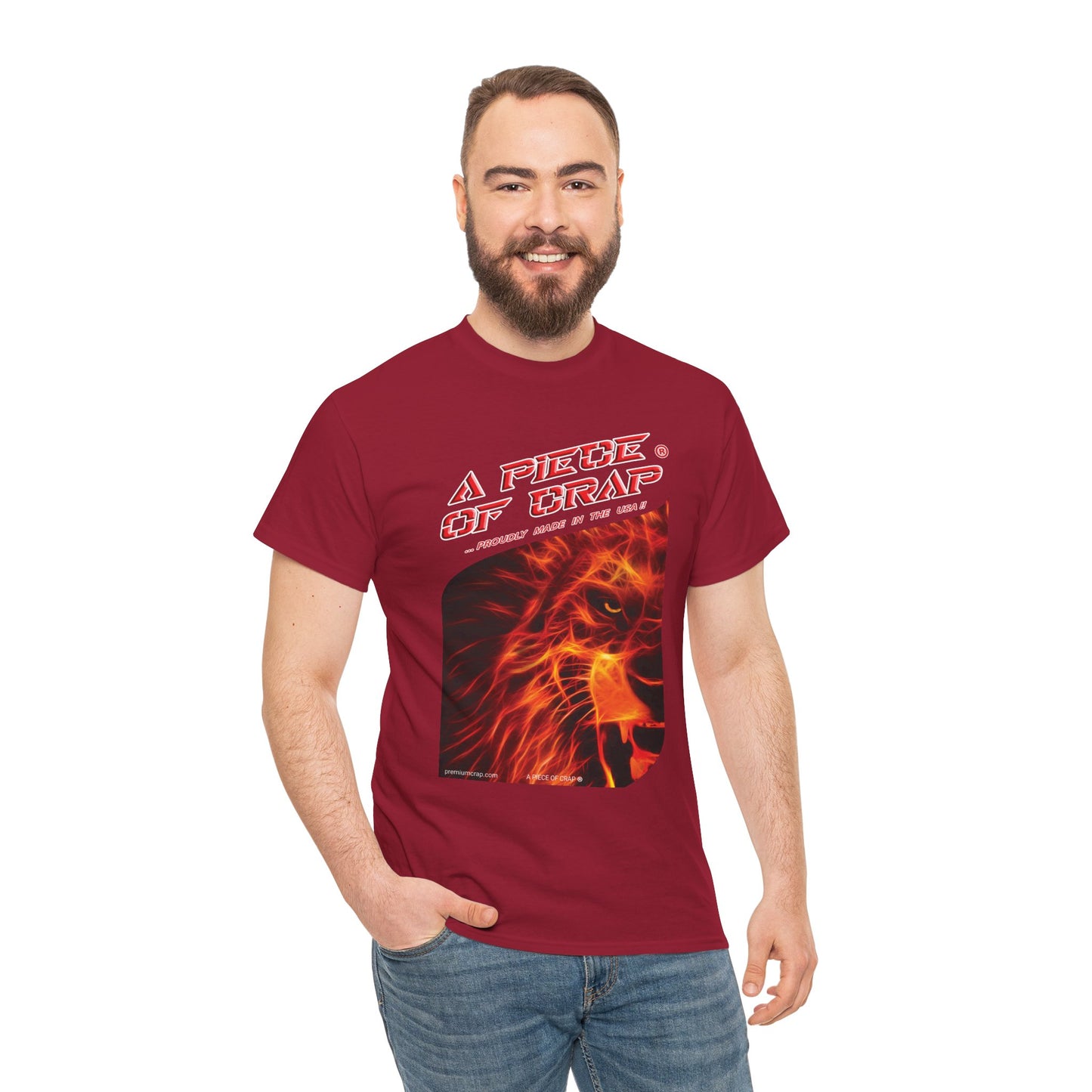 A Piece of Crap Men's Heavy Cotton Tee