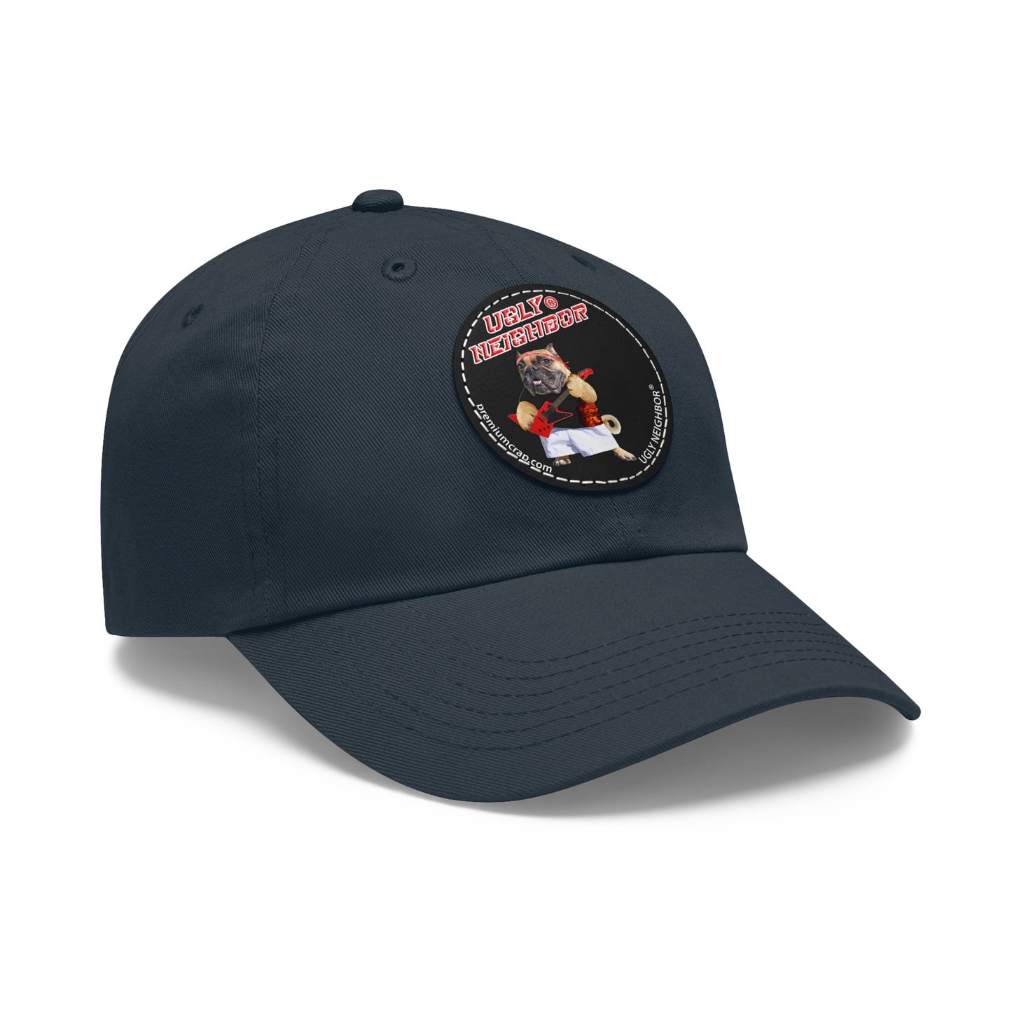 Ugly Neighbor Dad Hat - Round Leather Patch