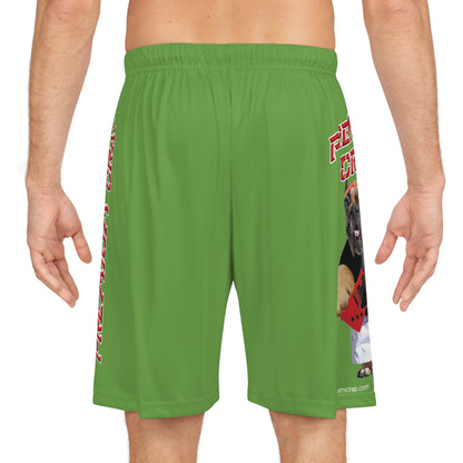 Premium Crap Basketball Shorts - Green