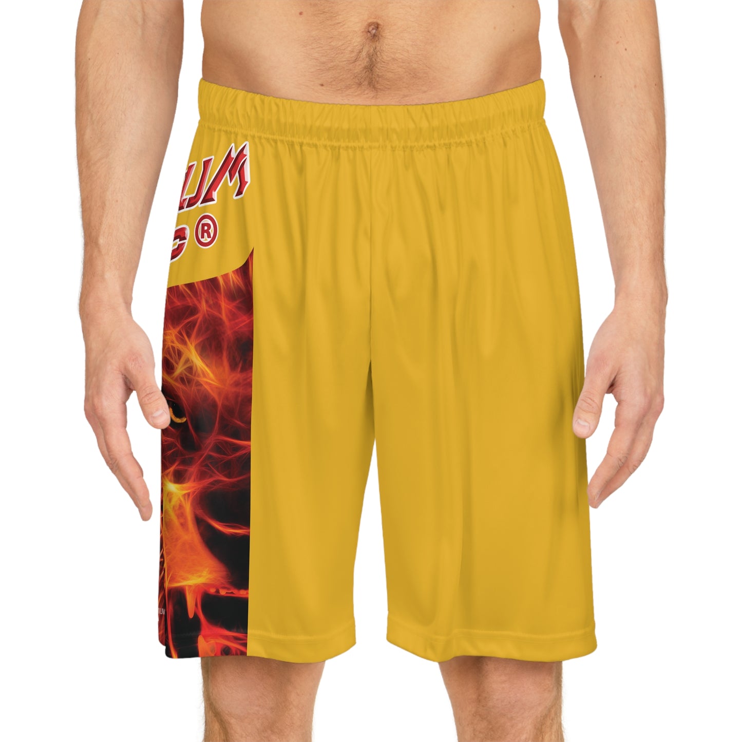 Premium Crap BougieBooty Baller Shorts - Yellow