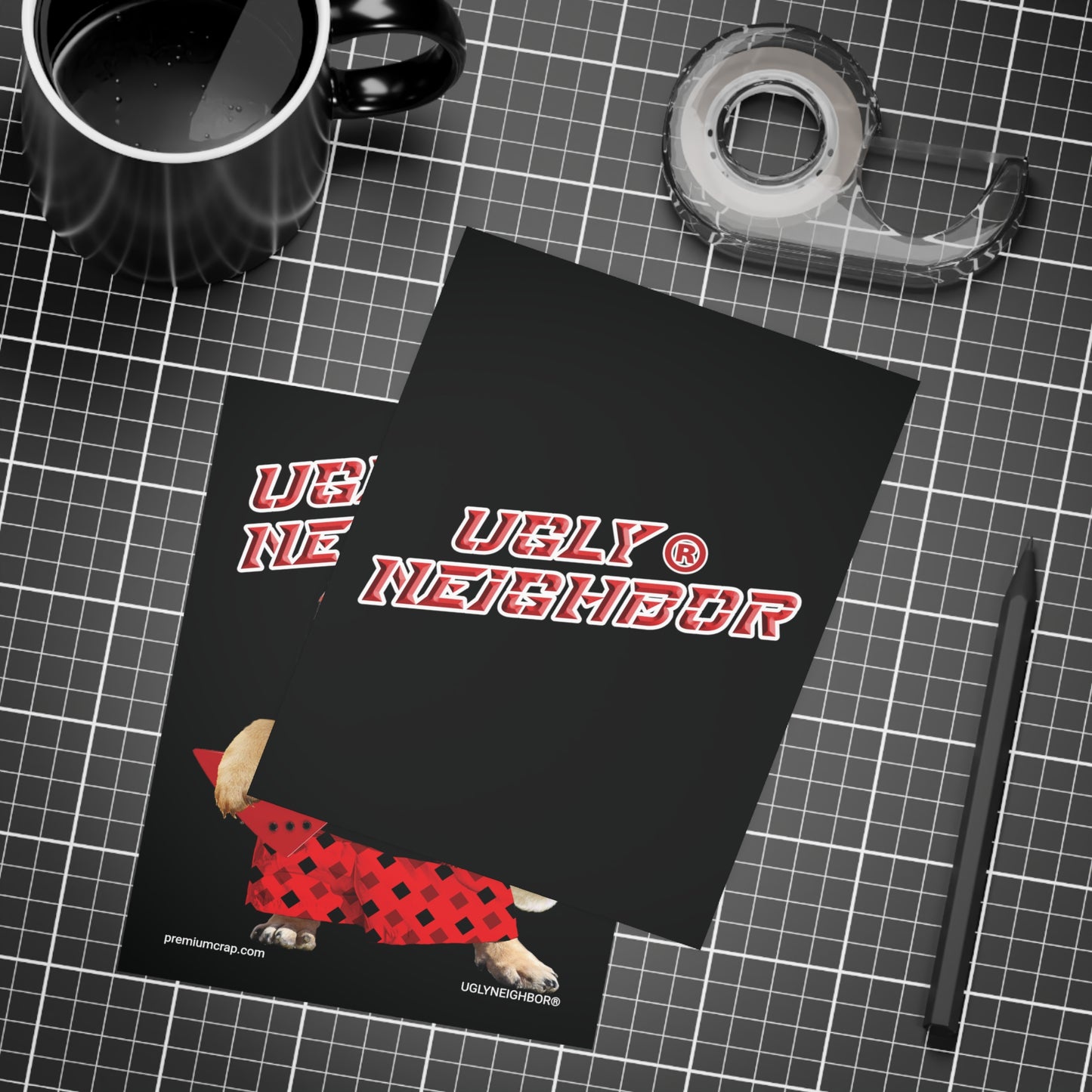 Ugly Neighbor II Postcard Bundles