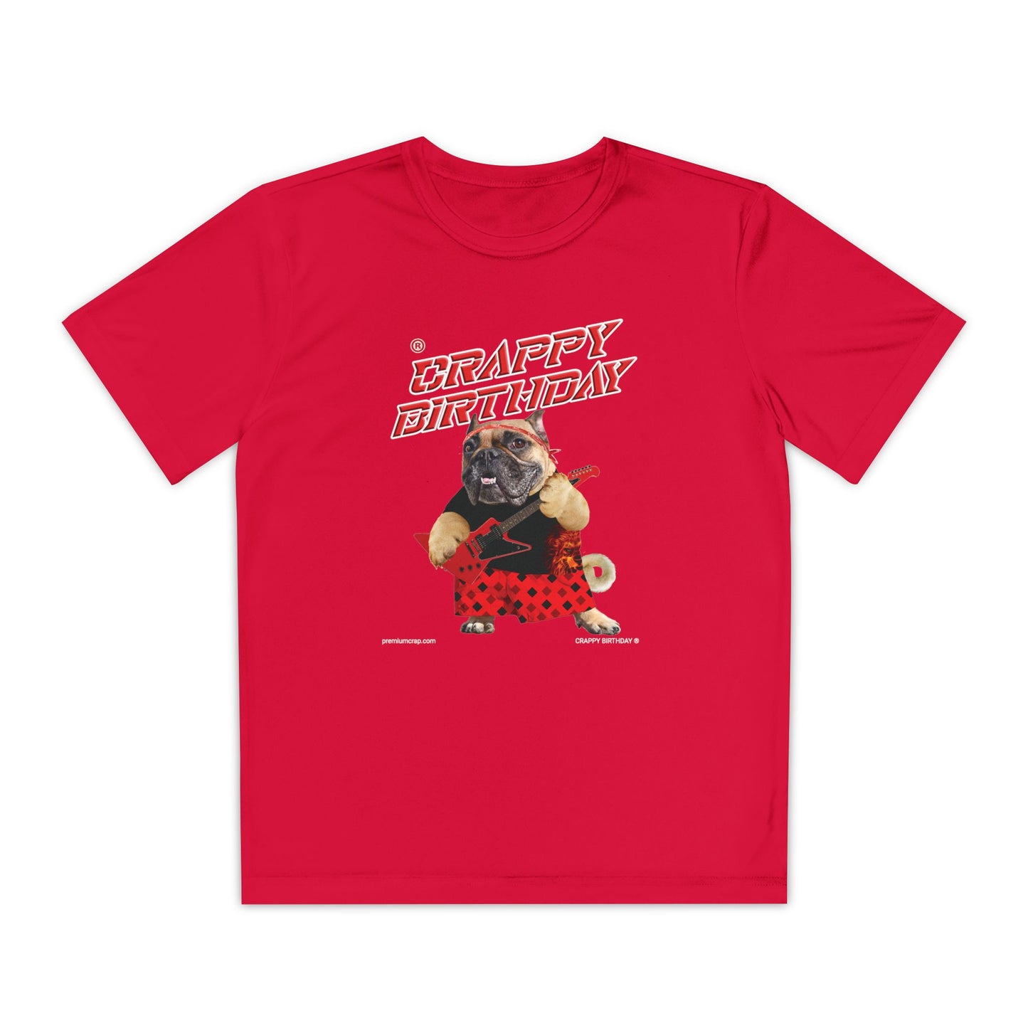Crappy Birthday II Youth Competitor Tee