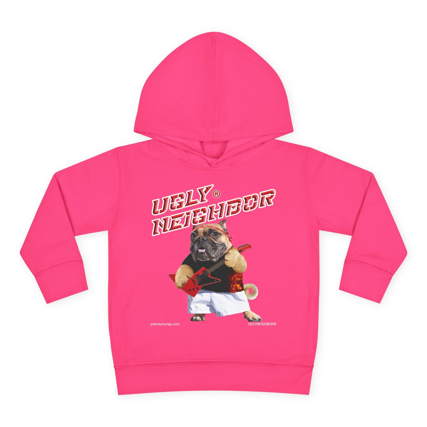 Ugly Neighbor Toddler Pullover Fleece Hoodie