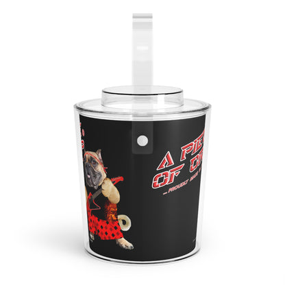 A Piece of Crap II Ice Bucket with Tongs