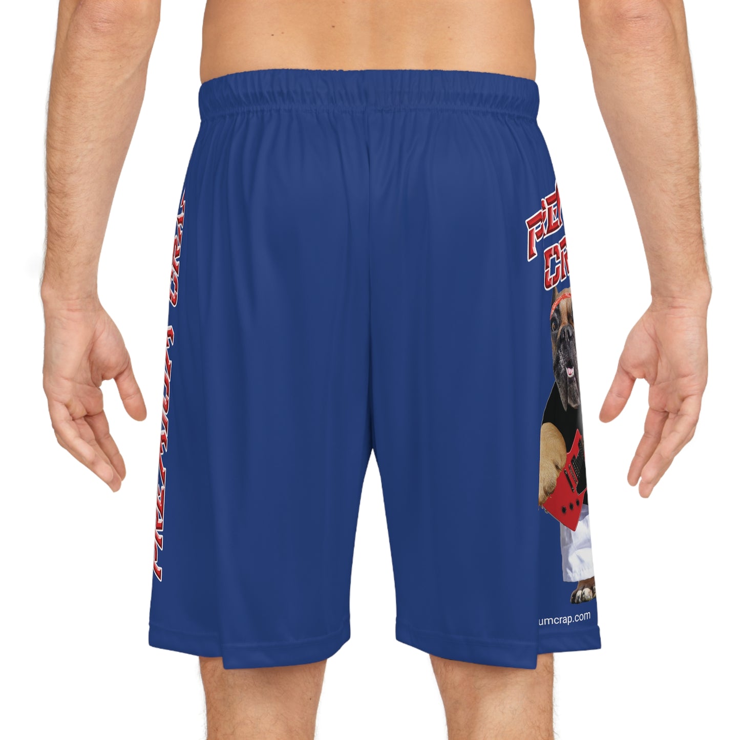 Premium Crap Basketball Shorts - Dark Blue