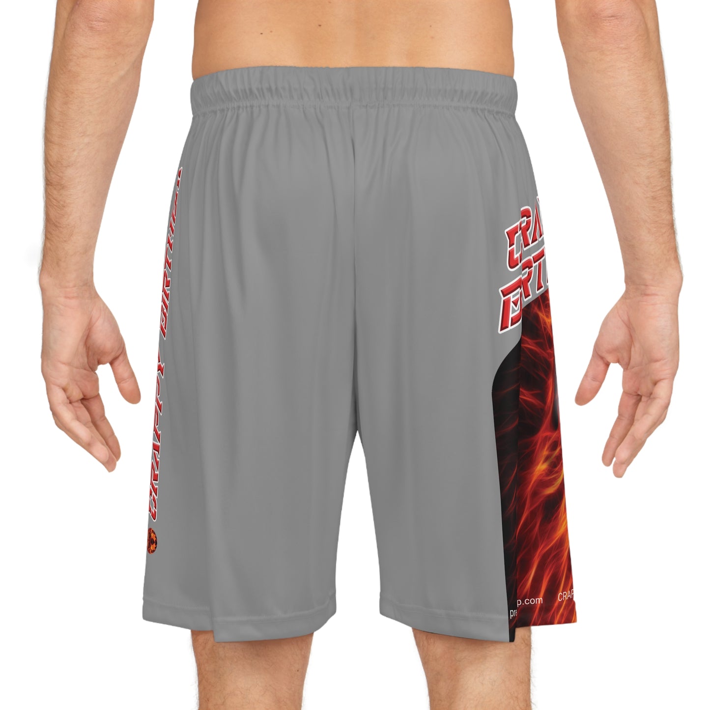 Crappy Birthday BougieBooty Baller Shorts - Grey