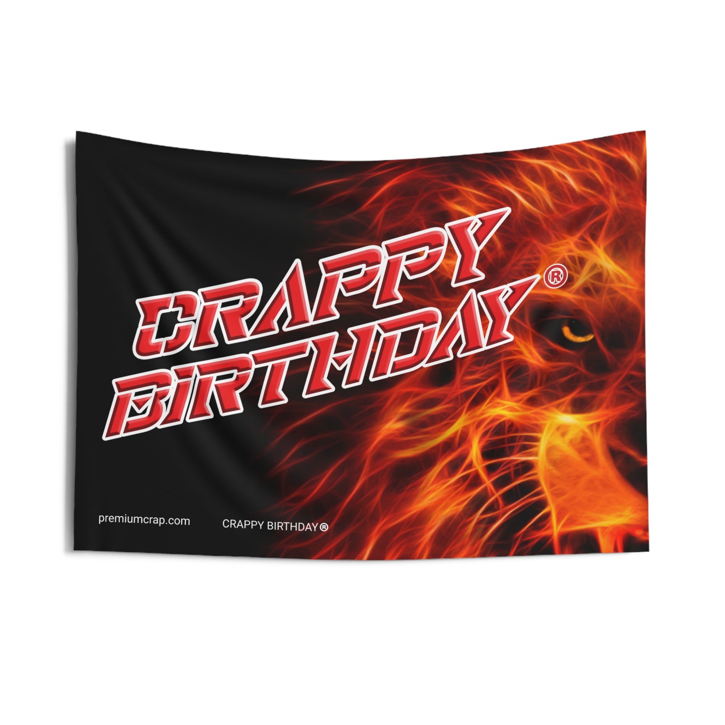 Crappy Birthday Indoor Wall Tapestries