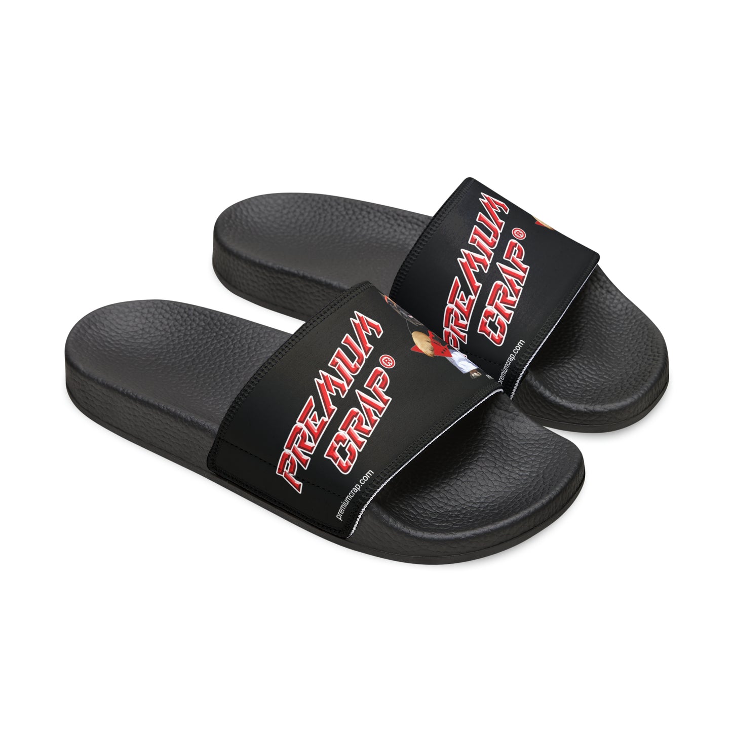 Premium Crap Men's PU Slide Sandals