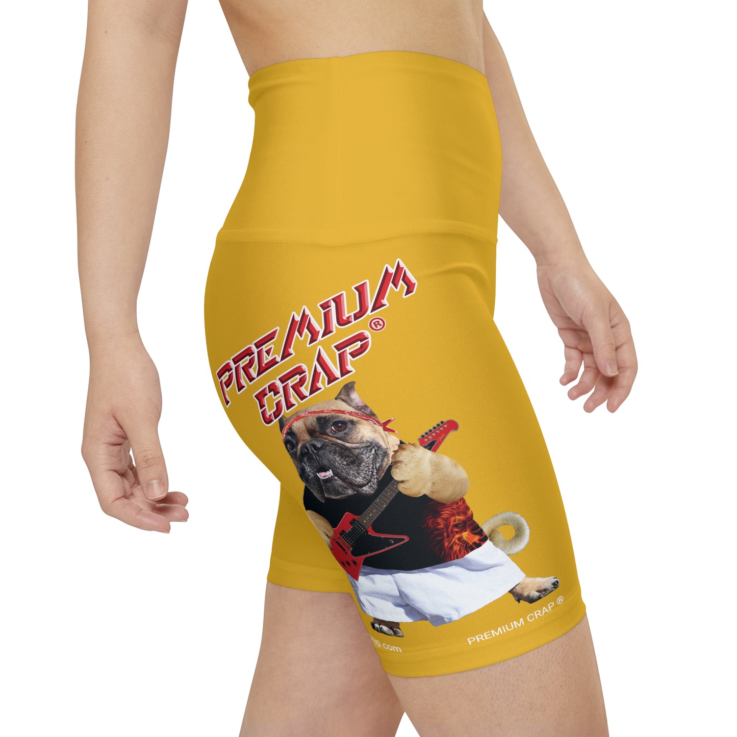 Premium Crap Workout Shorts  - Yellow
