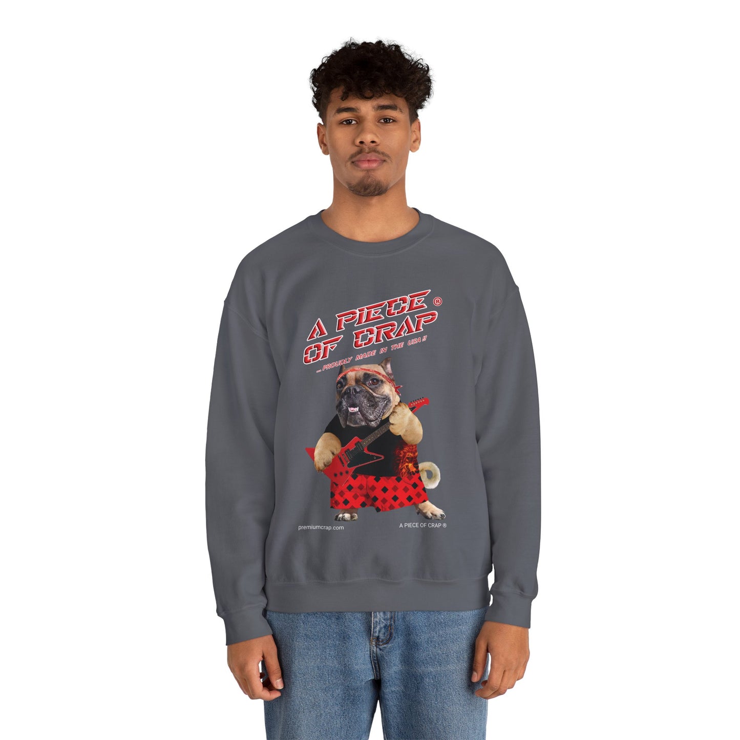 A Piece of Crap II Men's Heavy Blend Crewneck Sweatshirt