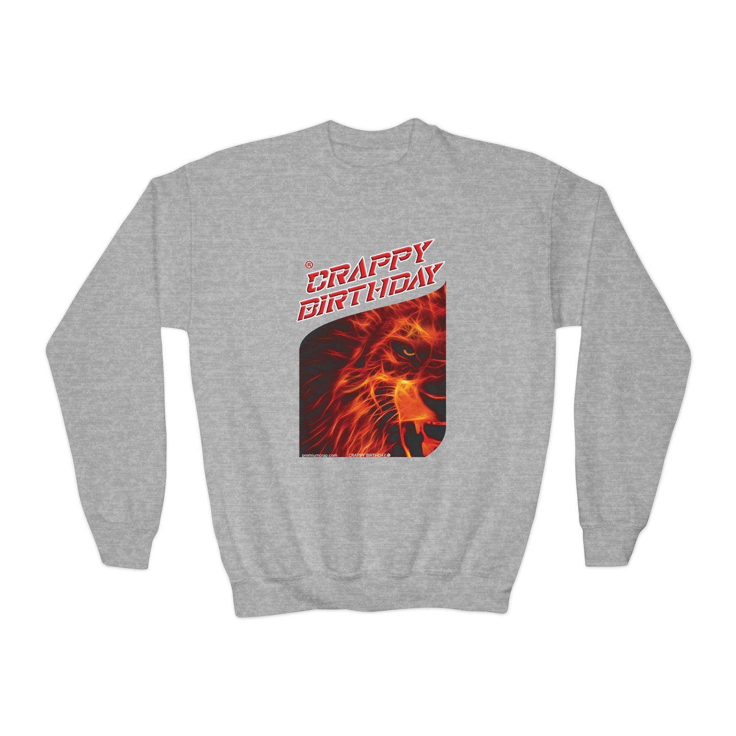 Crappy Birthday Youth Crewneck Sweatshirt