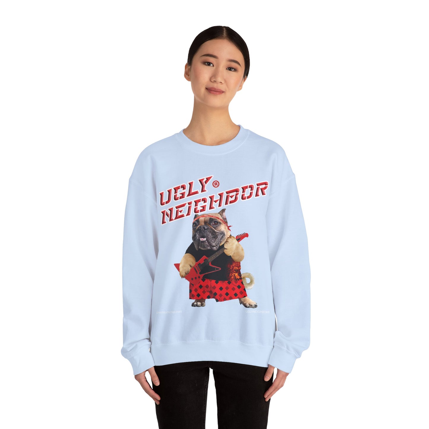 Ugly Neighbor II Women's Heavy Blend Crewneck Sweatshirt