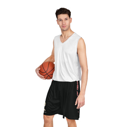 A Piece Of Crap II Basketball Shorts - Black