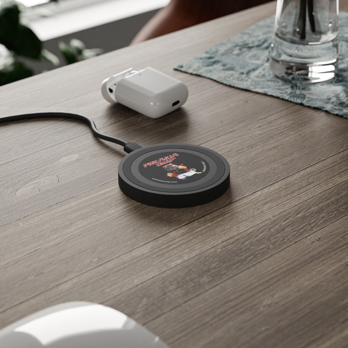 Premium Crap Quake Wireless Charging Pad