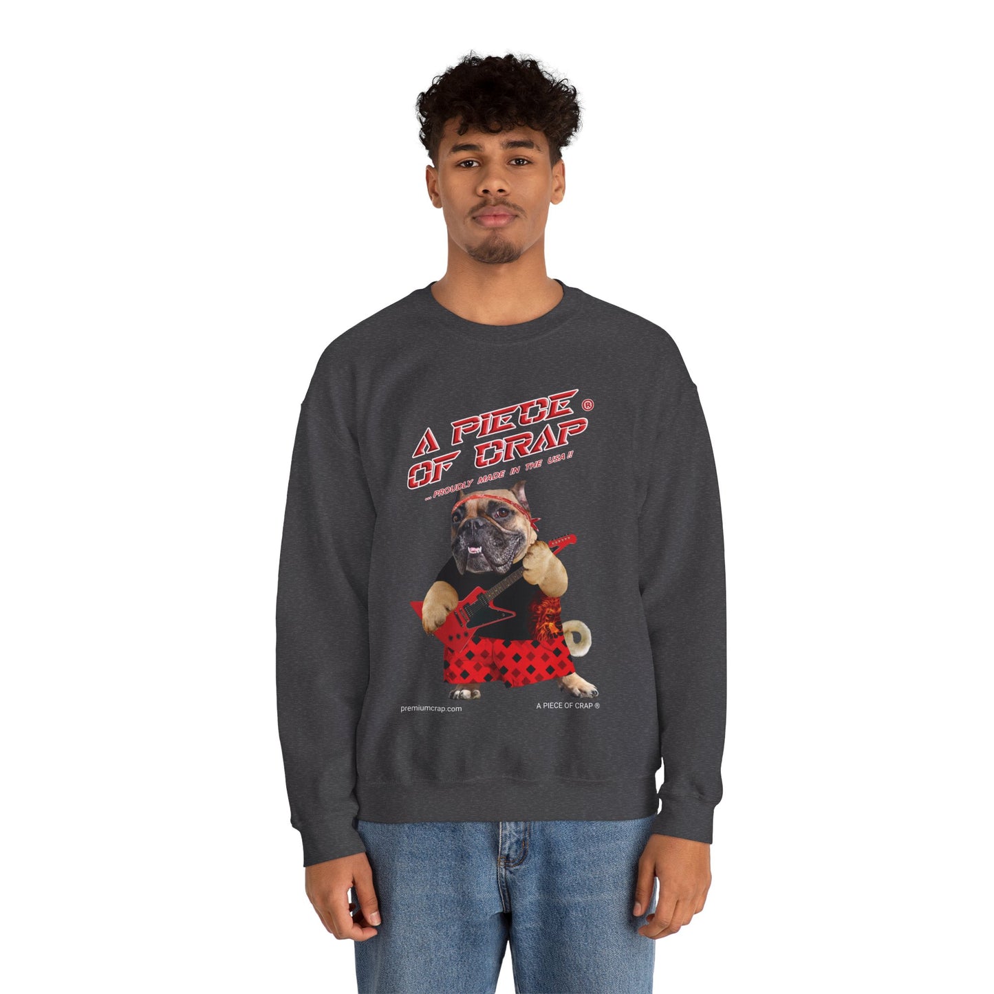 A Piece Of Crap II Heavy Blend Crewneck Sweatshirt