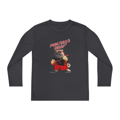 Premium Crap II Youth Long Sleeve Competitor Tee
