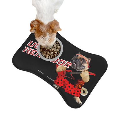 Ugly Neighbor II Pet Feeding Mat