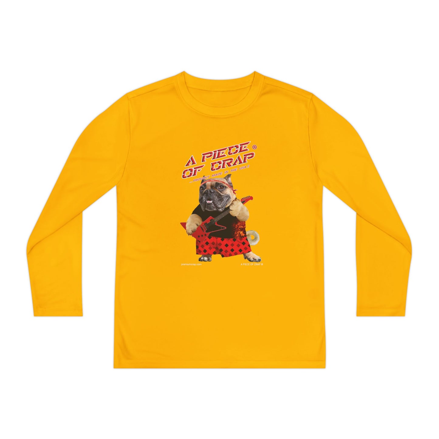 A Piece Of Crap II Youth Long Sleeve Competitor Tee