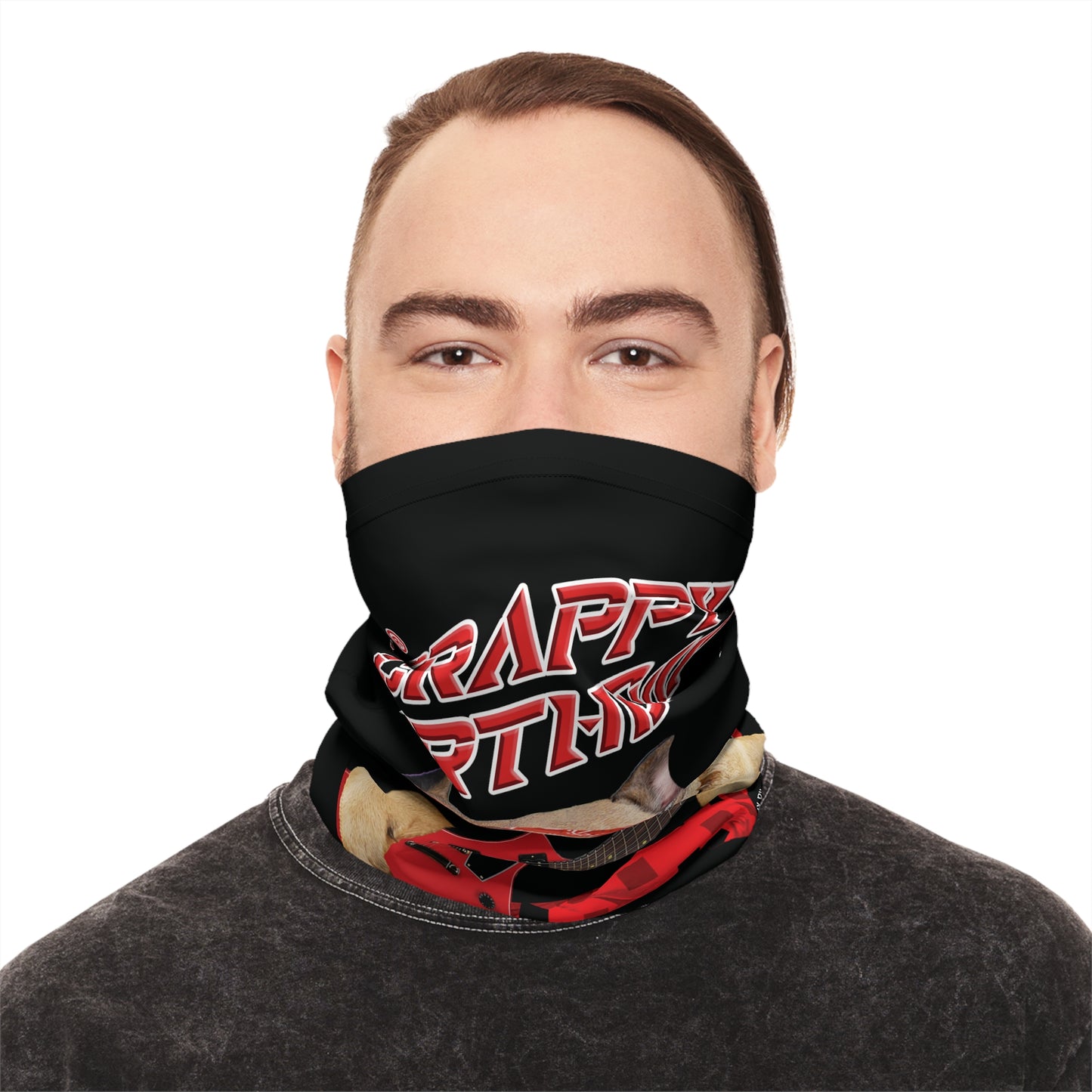 Crappy Birthday II Lightweight Neck Gaiter