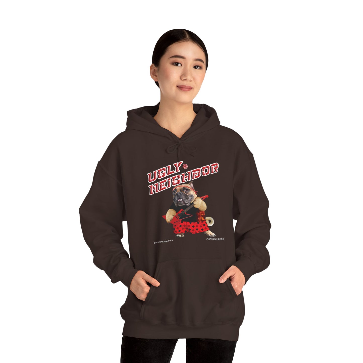 Ugly Neighbor II Women's Heavy Blend Hooded Sweatshirt