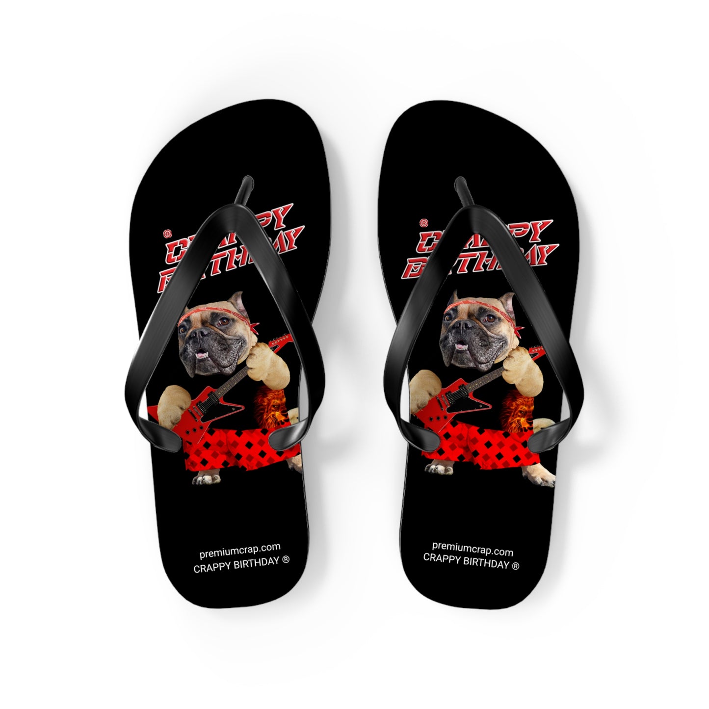 Crappy Birthday II Flip Flops