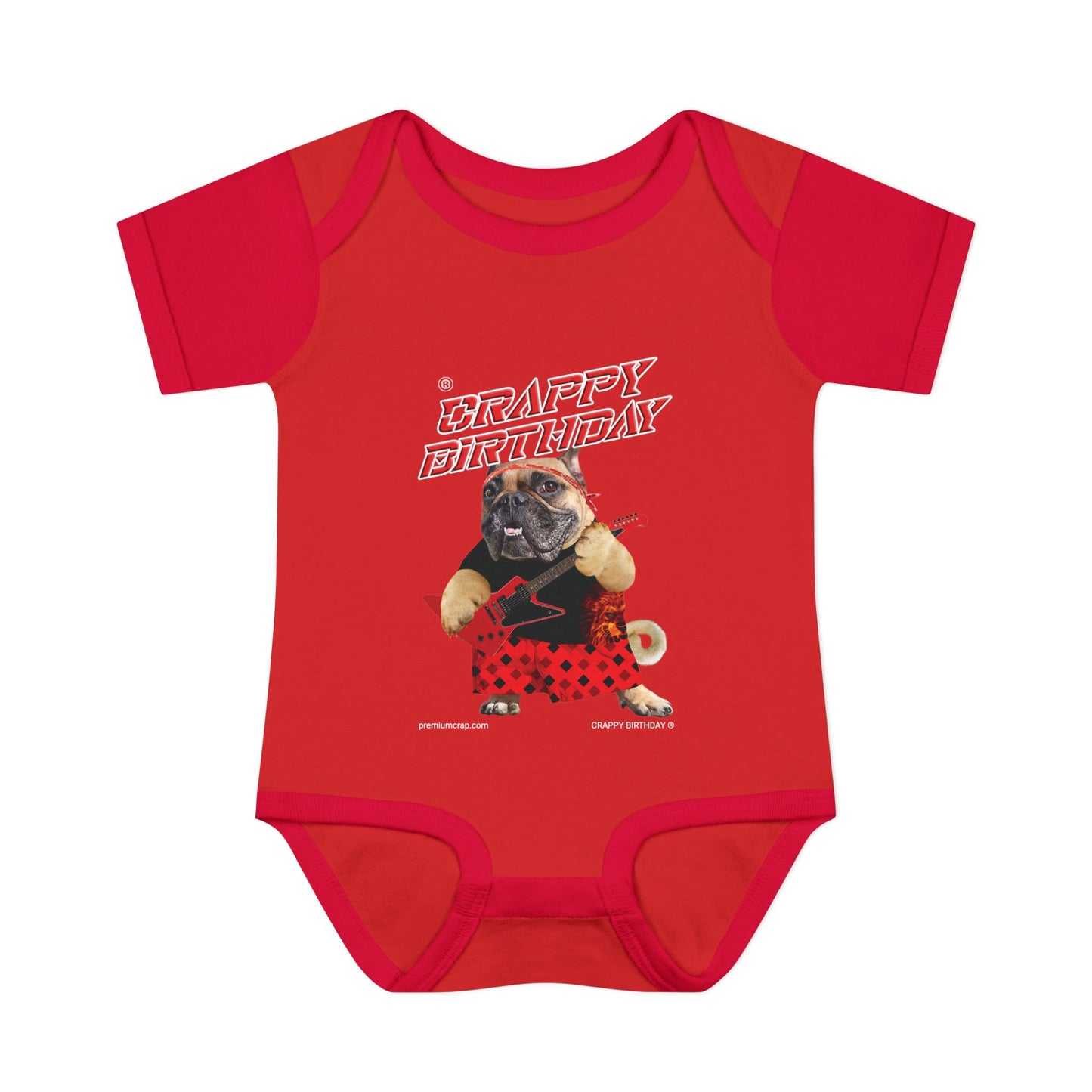Crappy Birthday II Infant Baby Rib Bodysuit