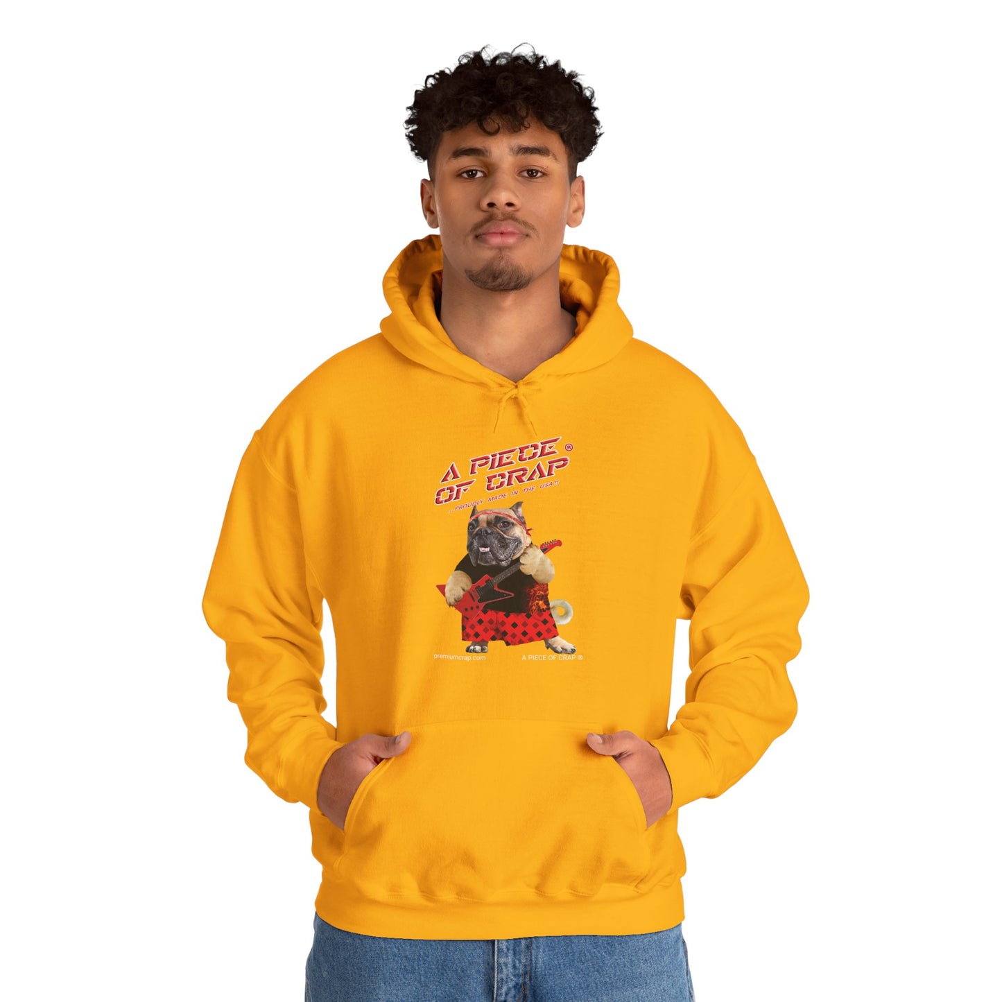 A Piece Of Crap II Men's Heavy Blend Hooded Sweatshirt