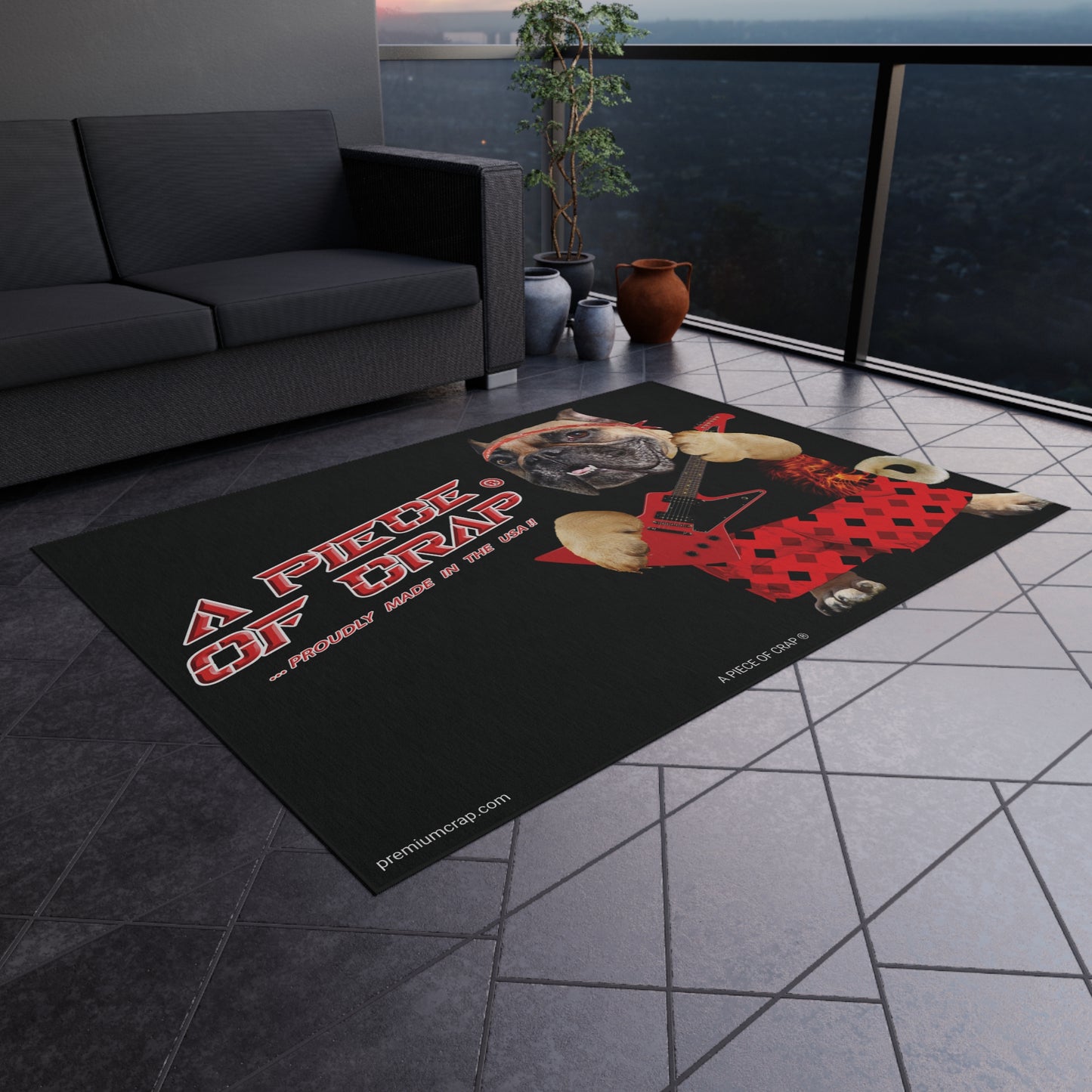 A Piece of Crap II Outdoor Rug
