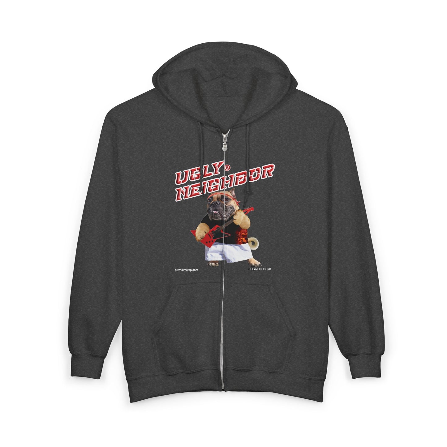Ugly Neighbor Heavy Blend Full Zip Hooded Sweatshirt