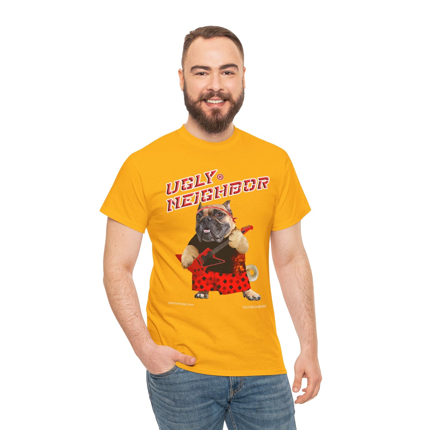 Ugly Neighbor II Men's Heavy Cotton Tee
