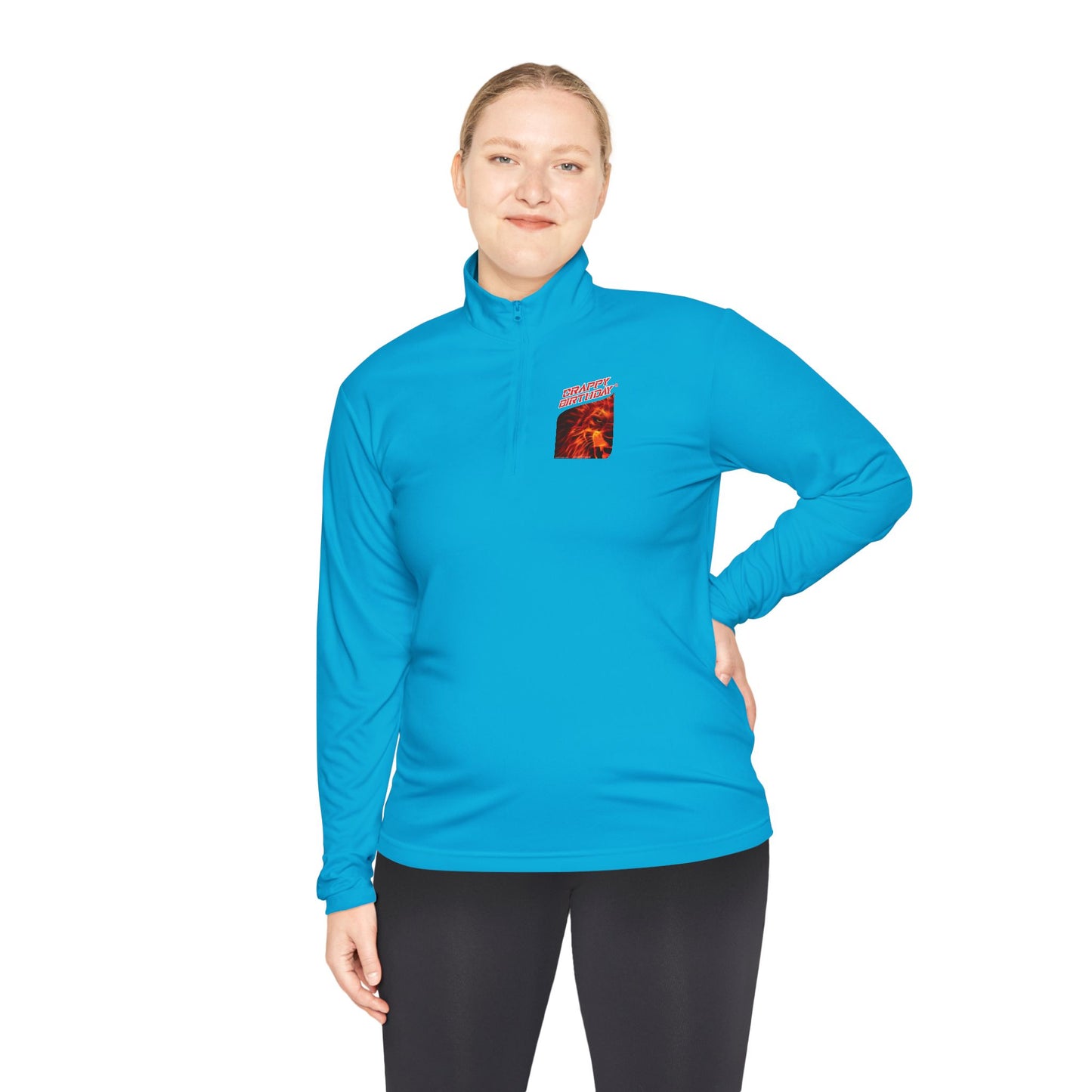 Crappy Birthday Quarter-Zip Pullover
