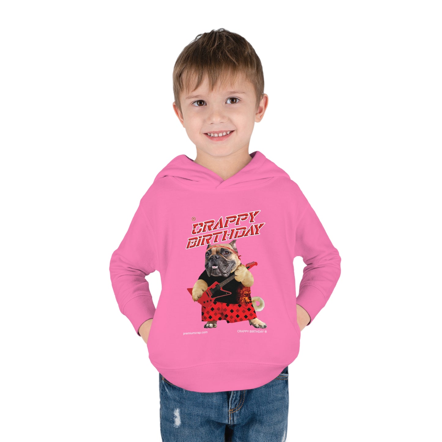 Crappy Birthday II Toddler Pullover Fleece Hoodie