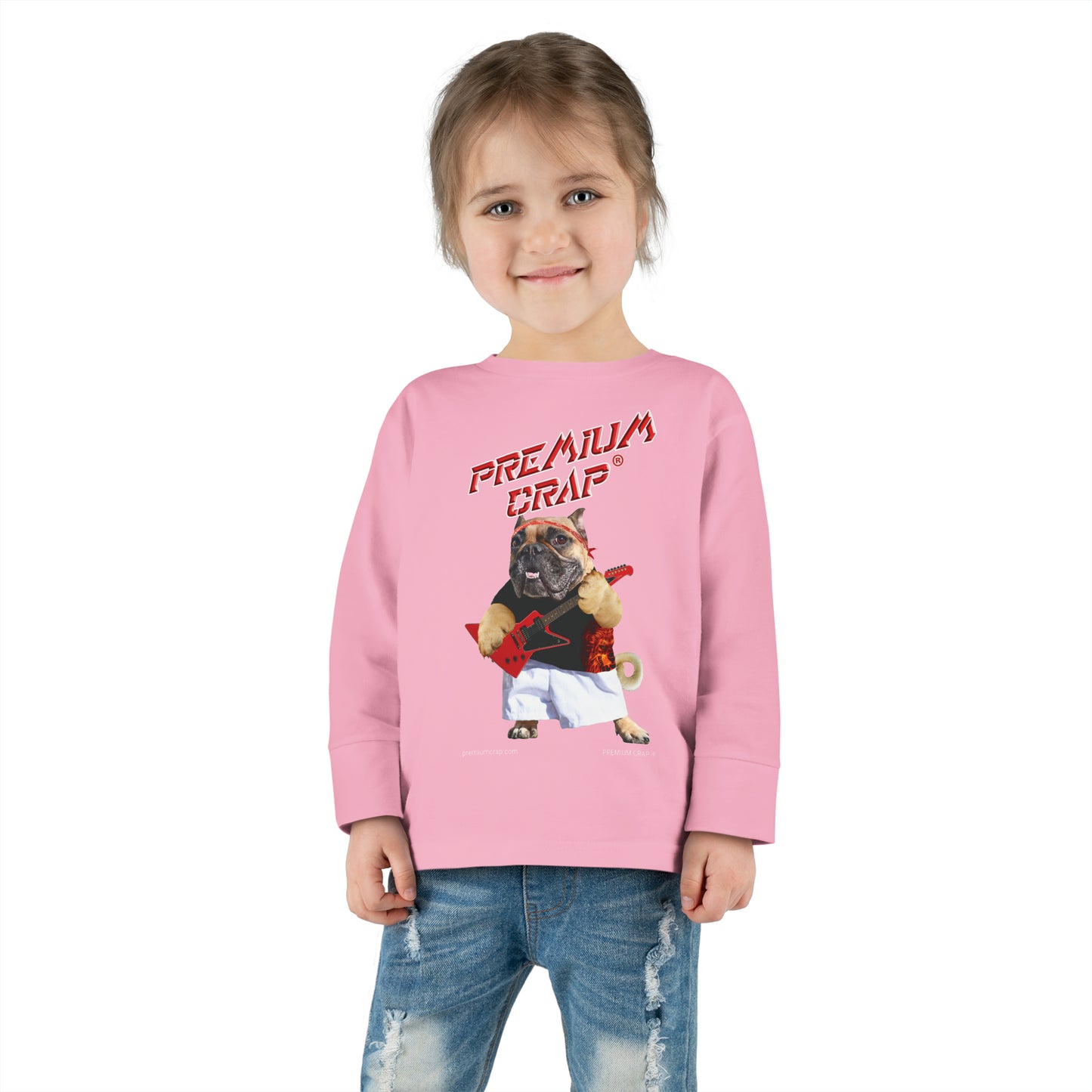 Premium Crap Toddler Long Sleeve Tee