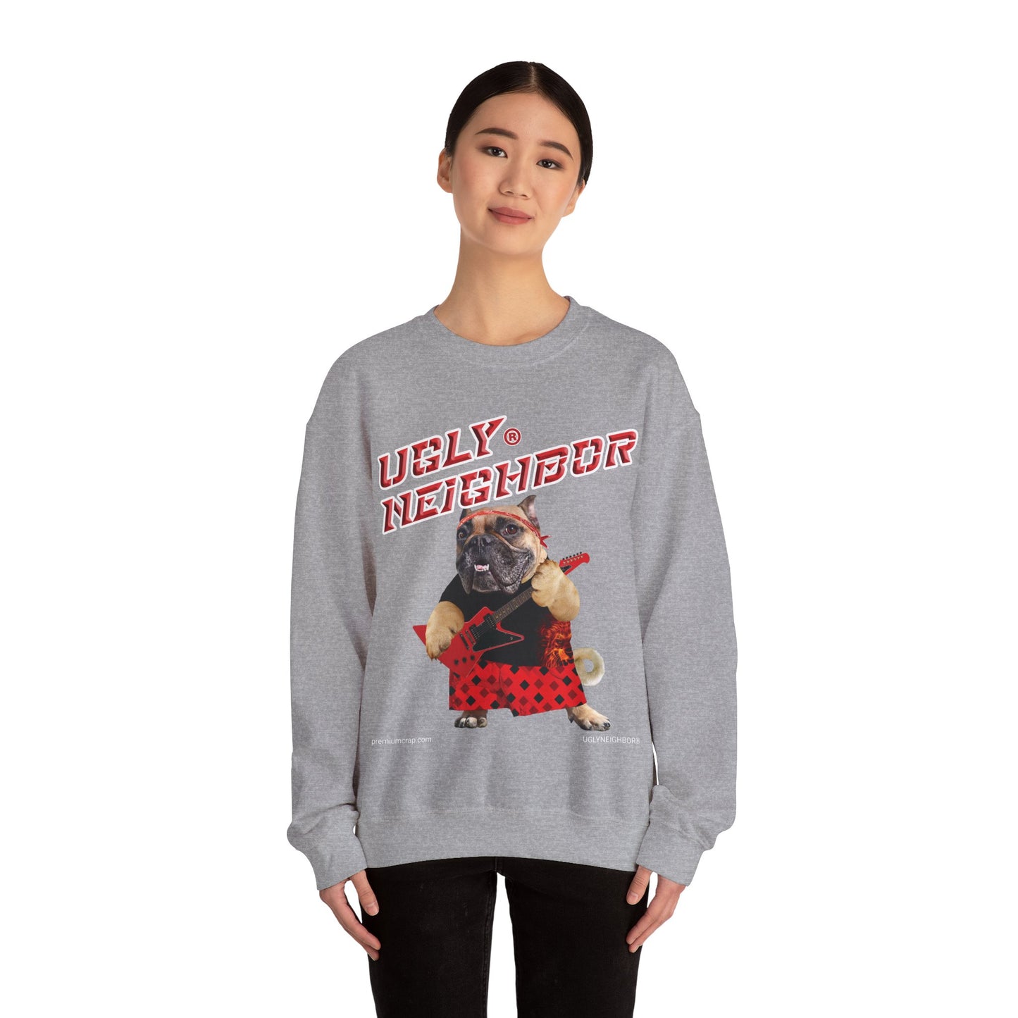 Ugly Neighbor II Women's Heavy Blend Crewneck Sweatshirt