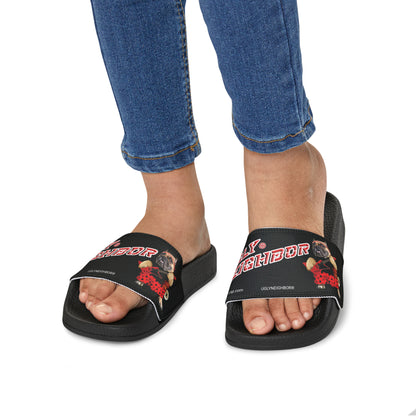 Ugly Neighbor II Youth PU Slide Sandals