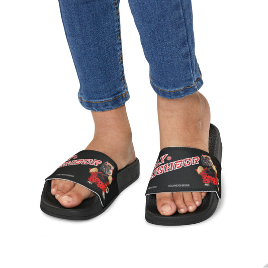 Ugly Neighbor II Youth PU Slide Sandals