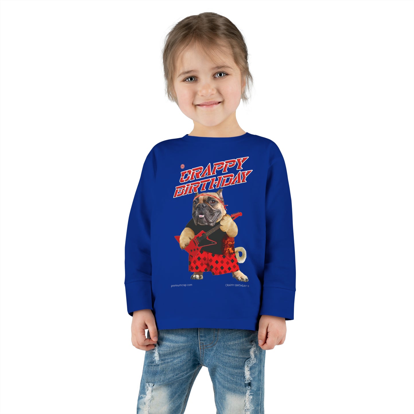 Crappy Birthday II Toddler Long Sleeve Tee