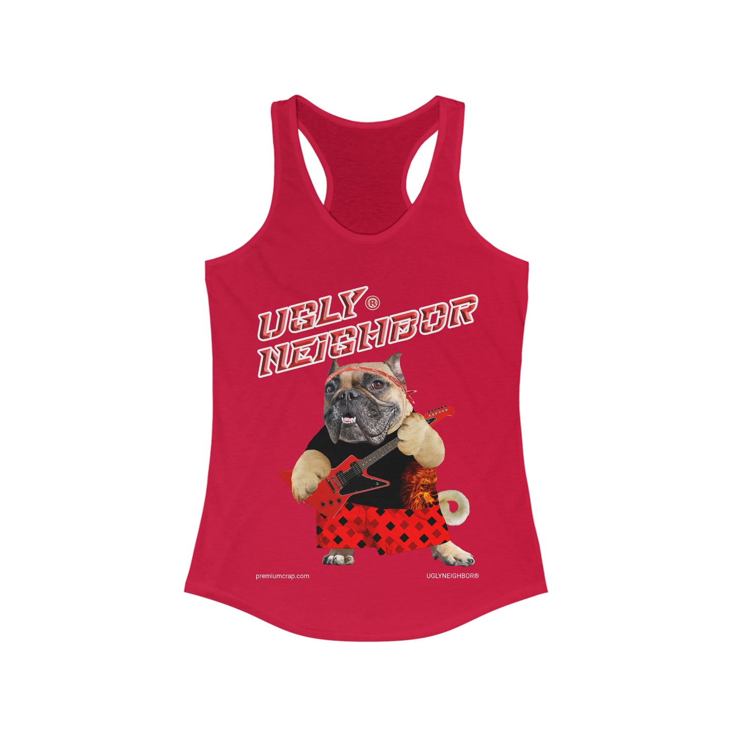 Ugly Neighbor II Women's Ideal Racerback Tank