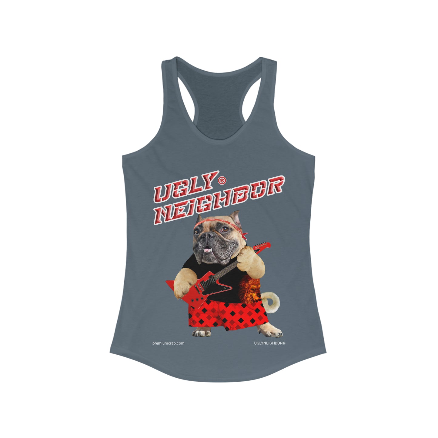 Ugly Neighbor II Women's Ideal Racerback Tank