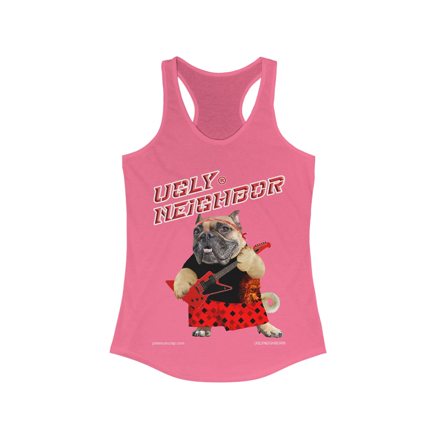 Ugly Neighbor II Women's Ideal Racerback Tank