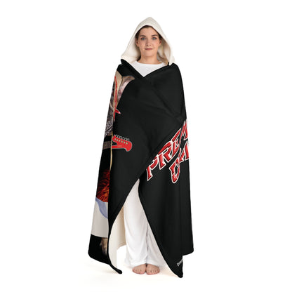 Premium Crap Hooded Sherpa Fleece Blanket