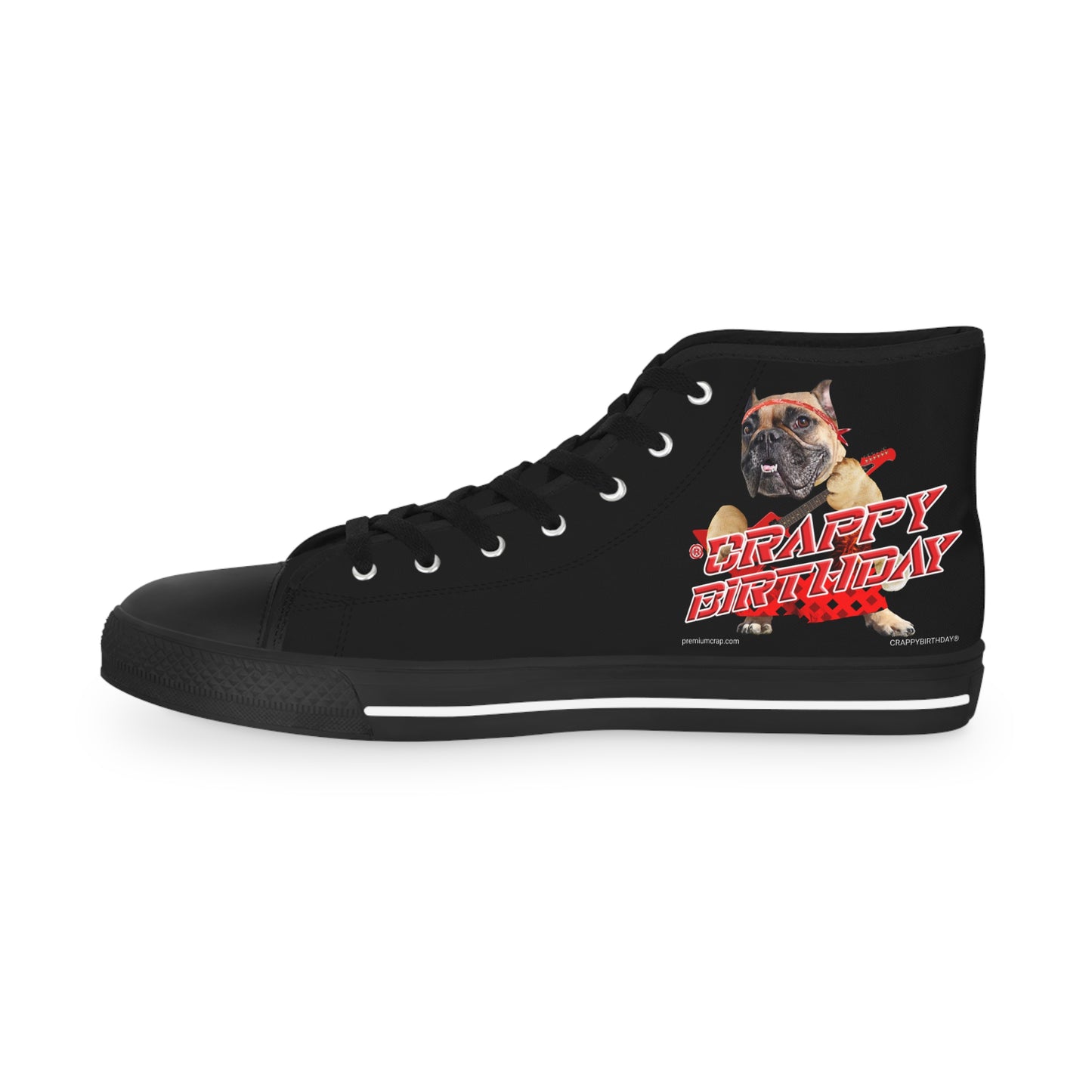 Crappy Birthday II Men's High Top Sneakers