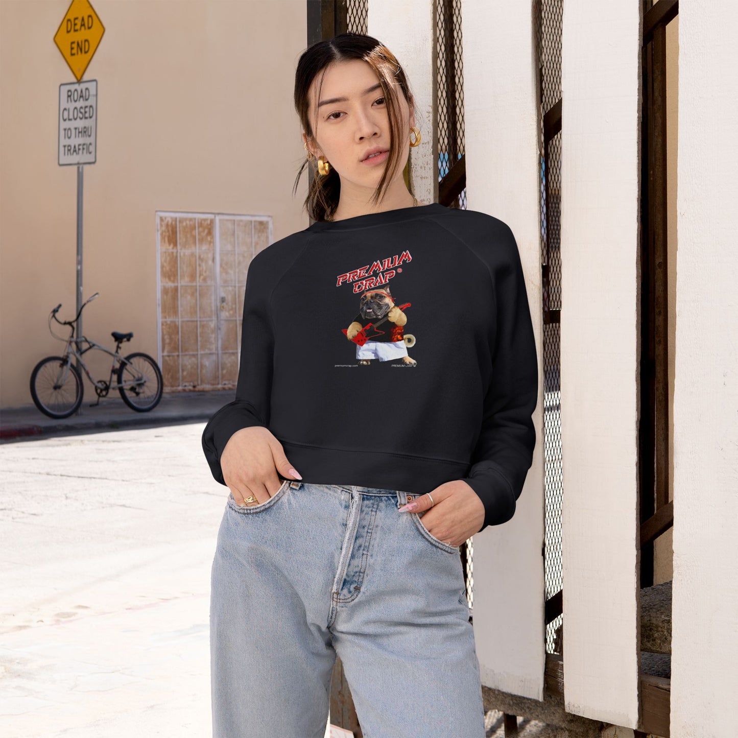 Premium Crap II Women's Cropped Fleece Pullover