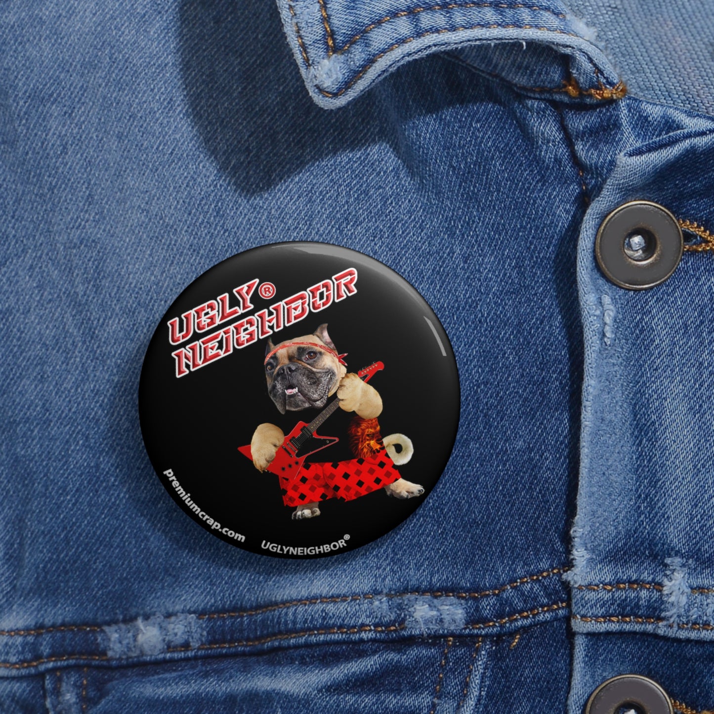 Ugly Neighbor II Pin Buttons